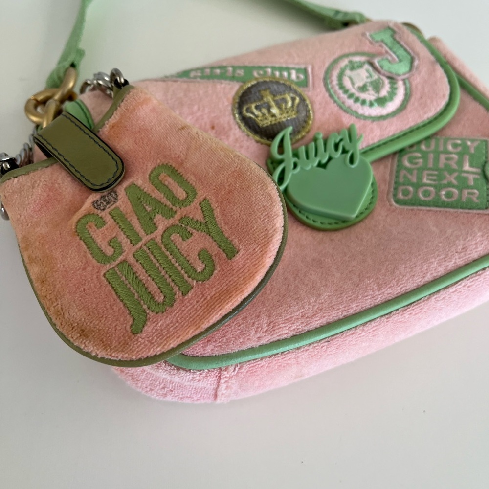 Auth Y2K JUICY COUTURE Terry Cloth Bag - Picture 7 of 15